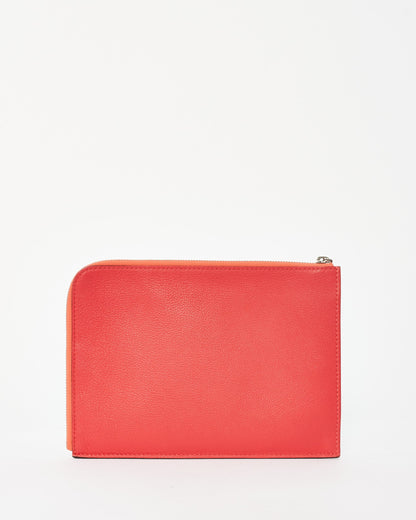 Louis Vuitton Poppy Pink Taurillon Leather Jour Zip PM Pochette