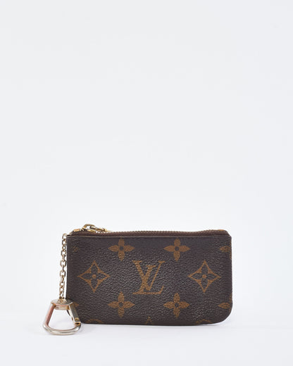 Louis Vuitton Monogram Canvas Key Ring Pouch