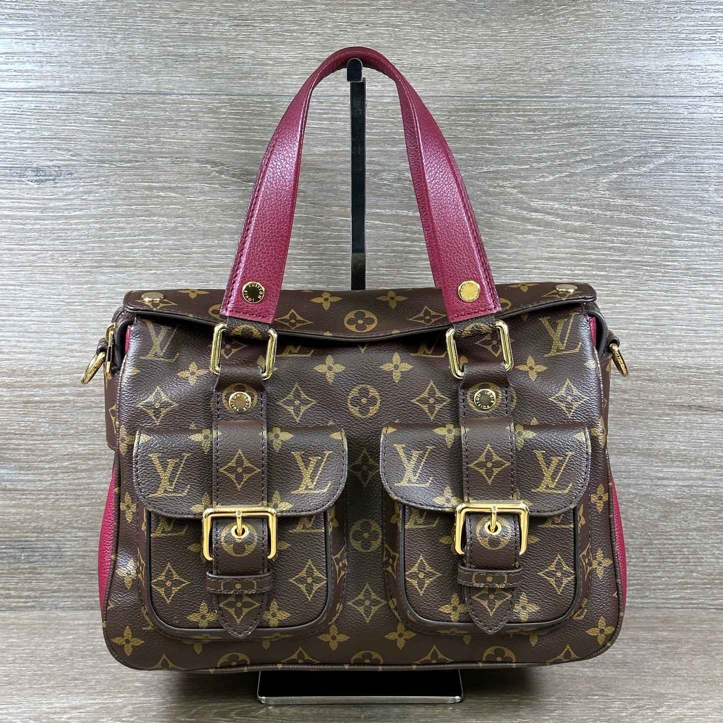Louis Vuitton Monogram Manhattan NM Raisin