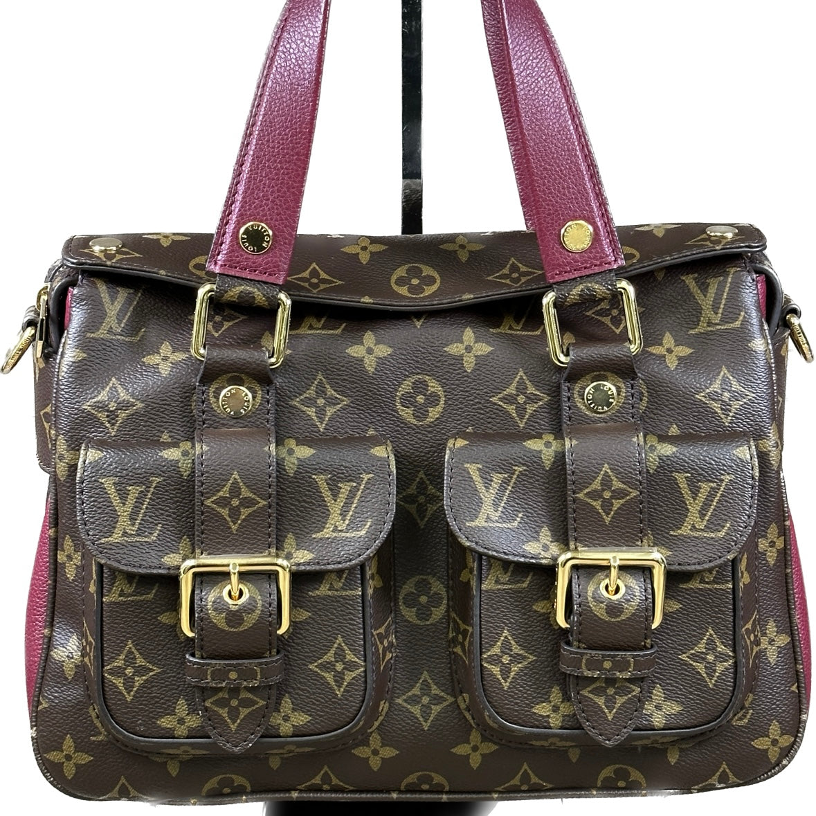 Louis Vuitton Monogram Manhattan NM Raisin