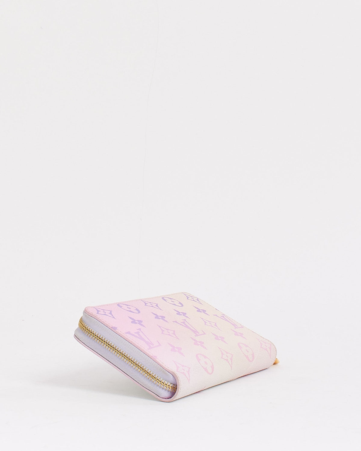 Louis Vuitton Monogram Pastel Pink Canvas Giant Spring In The City Zippy Wallet