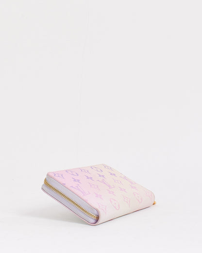 Louis Vuitton Monogram Pastel Pink Canvas Giant Spring In The City Zippy Wallet