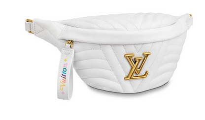 LOUIS VUITTON QUILTED CALFSKIN NEW WAVE BUMBAG