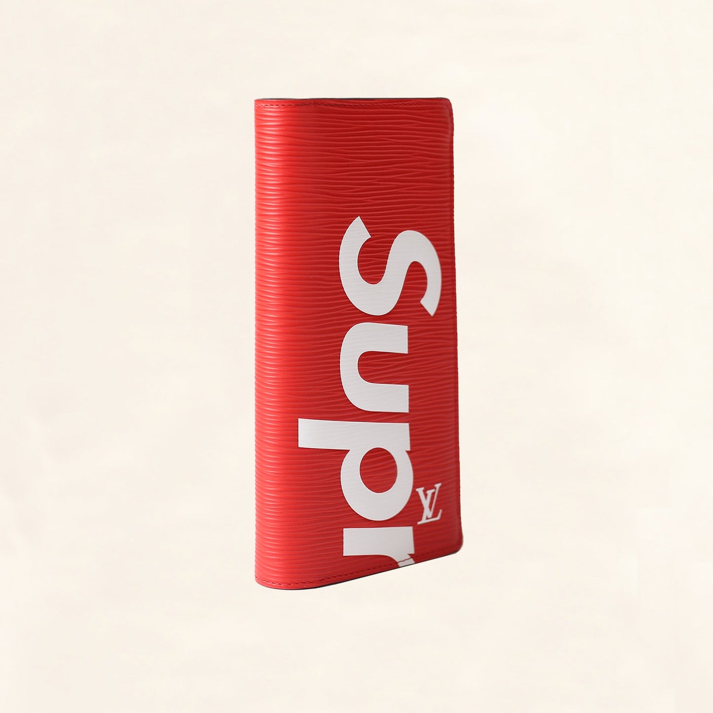 Louis Vuitton | Supreme Brazza Long Wallet Epi | Red