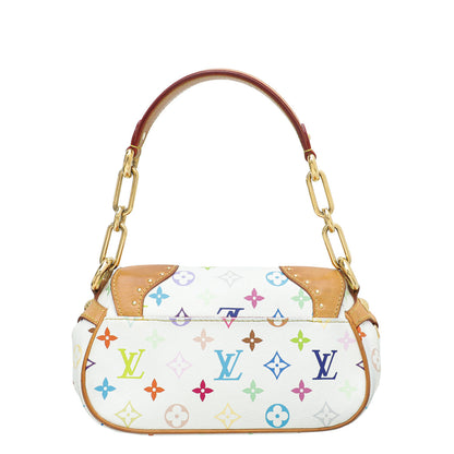 Louis Vuitton White Multicolor Monogram Marilyn Bag