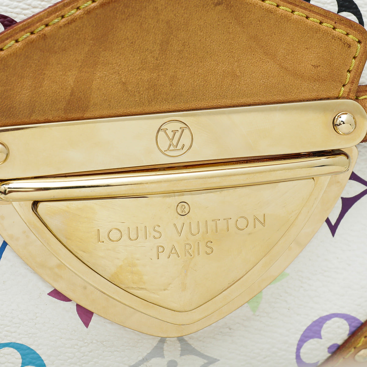 Louis Vuitton White Multicolor Monogram Marilyn Bag