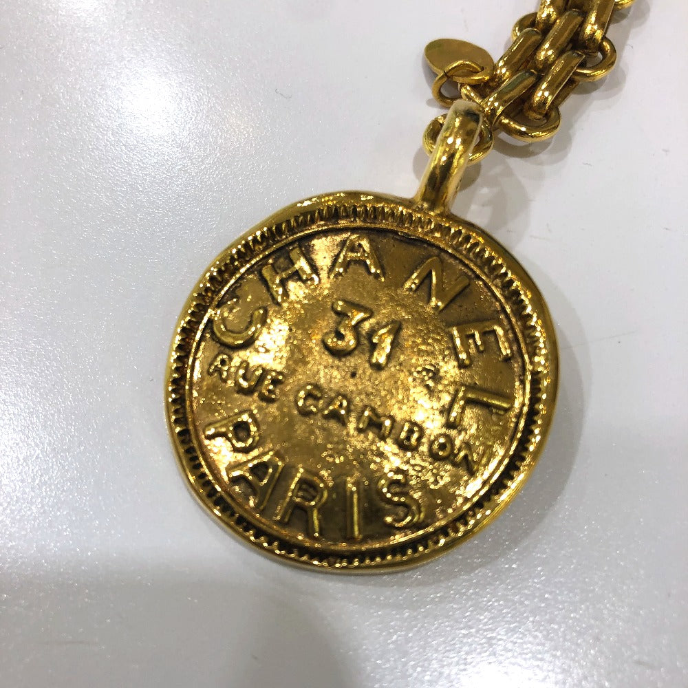 CHANEL key ring Gold Plated gold 31 vintage RUE CAMBON Women Used
