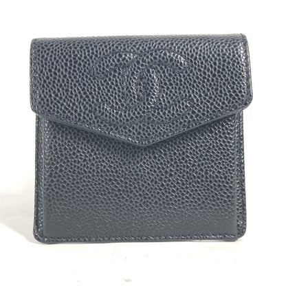 CHANEL Coin case A13233 Caviar skin black CC COCO Mark