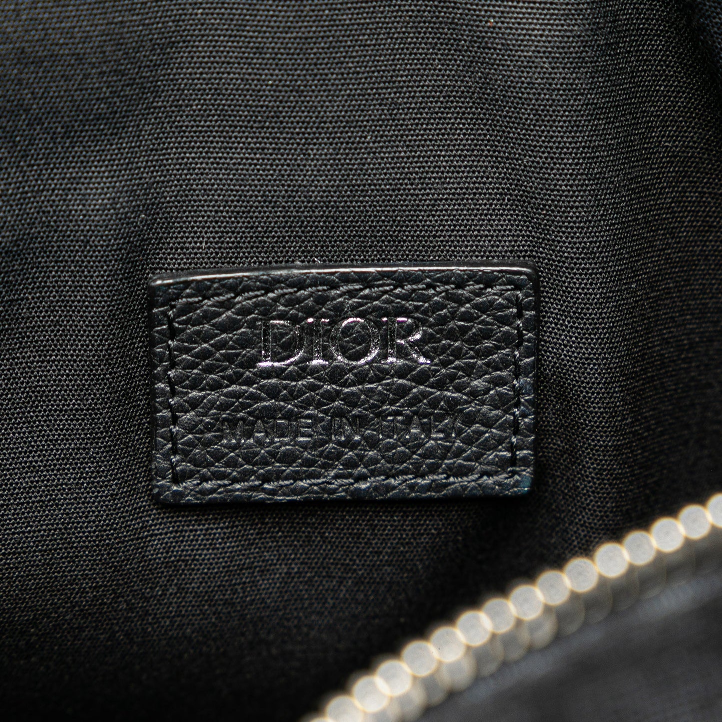 Oblique Canvas Saddle Crossbody