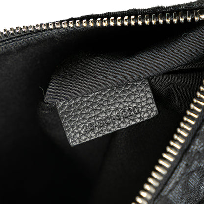 Oblique Canvas Saddle Crossbody