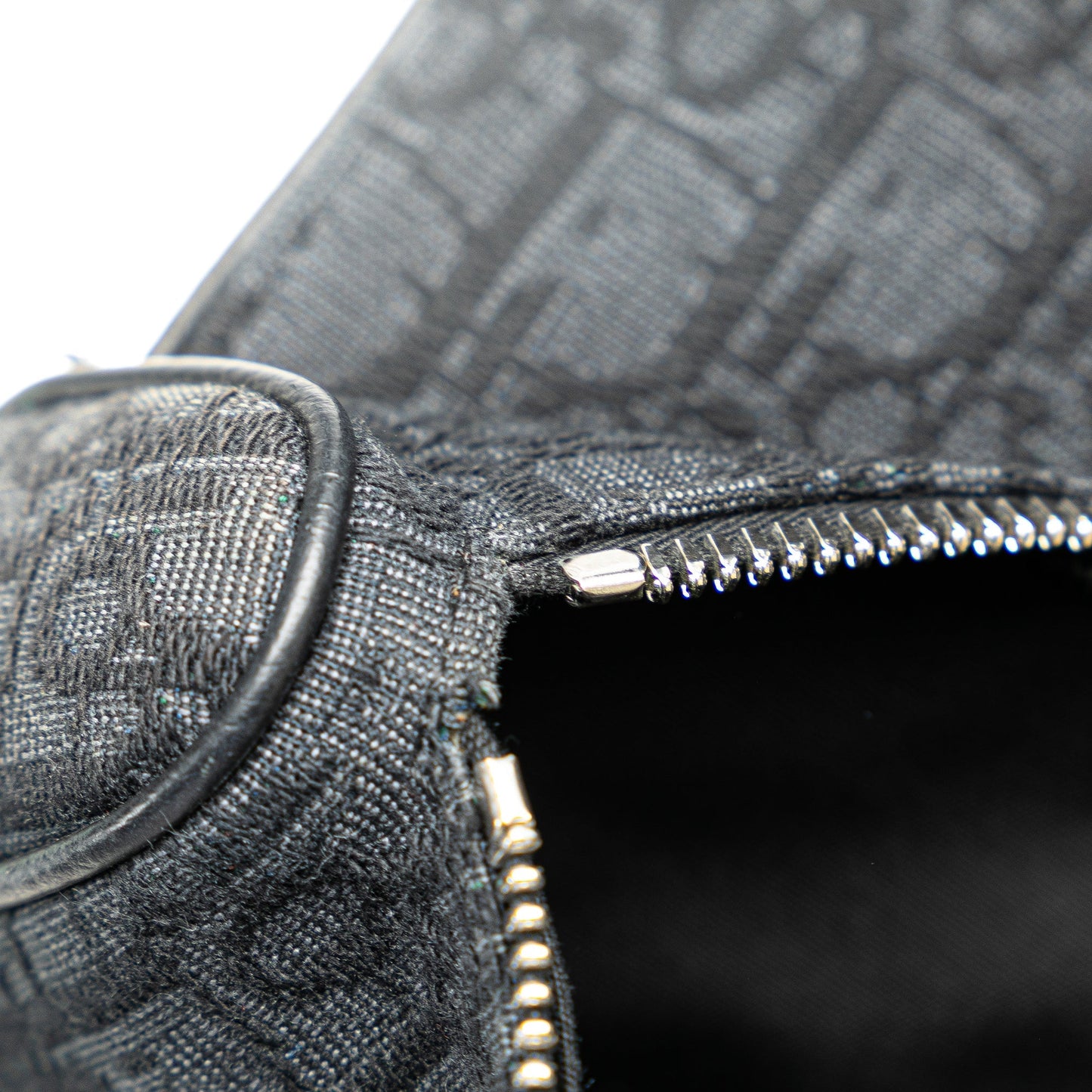 Oblique Canvas Saddle Crossbody
