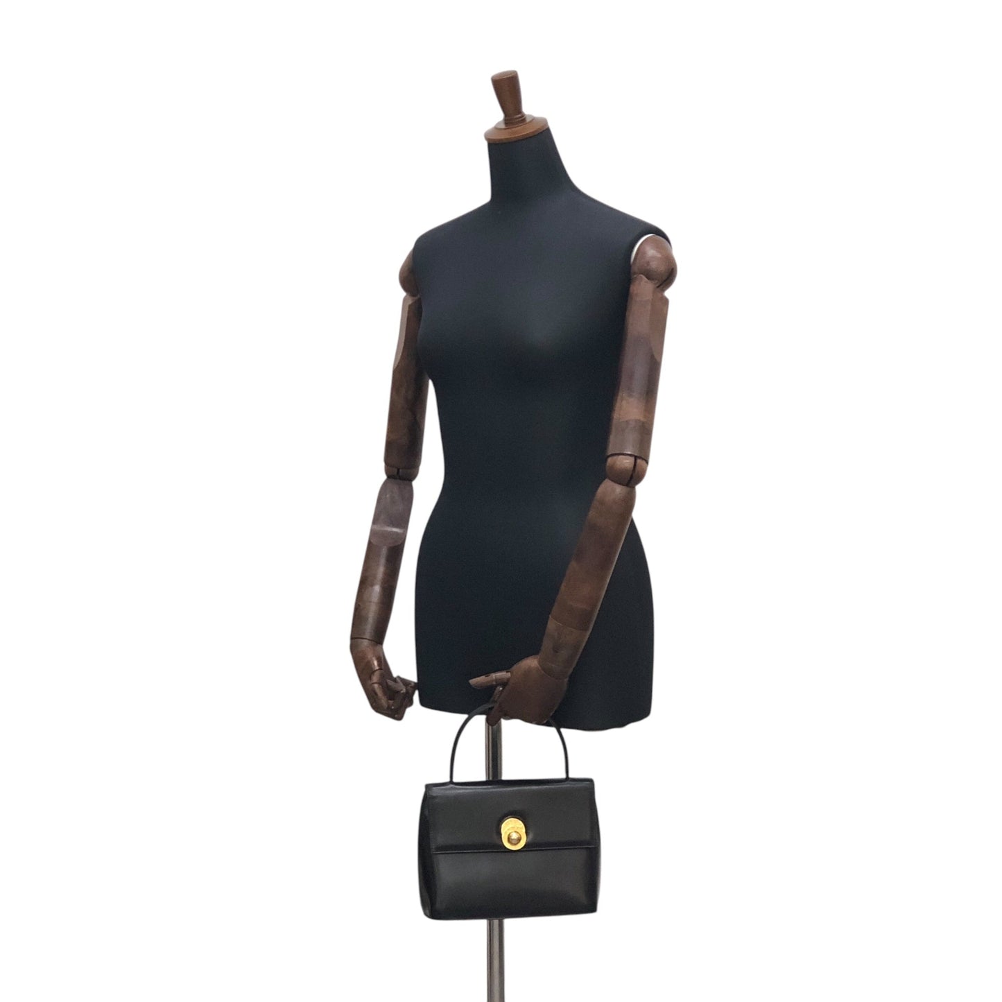 CELINE Starball Handbag Black Vintage 5fj8x2