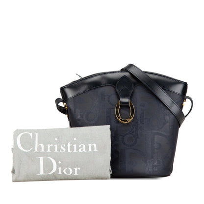 Oblique Trotter Coated Canvas Crossbody