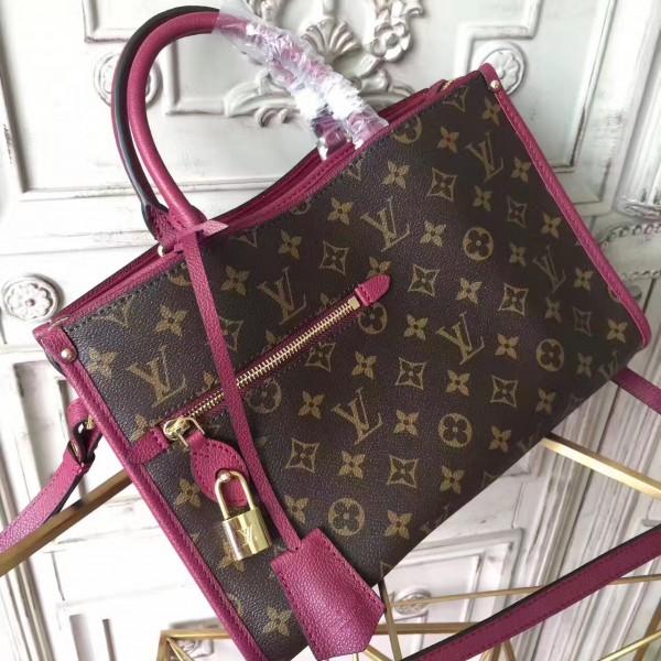 Louis Vuitton Popincourt PM Monogram Raisin