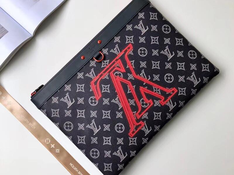 LV Discovery Pochette Monogram Upside Down Canvas