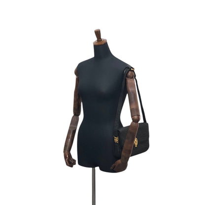 CELINE  Shoulder bag Black Vintage chzr8e