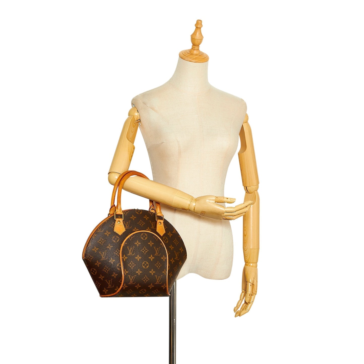 LOUIS VUITTON Monogram Ellipse PM Brown