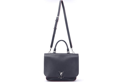 LOUIS VUITTON M42285 VOLTA (MI1186) PM SIZE, BLACK LEATHER, WITH STRAP & DUST COVER