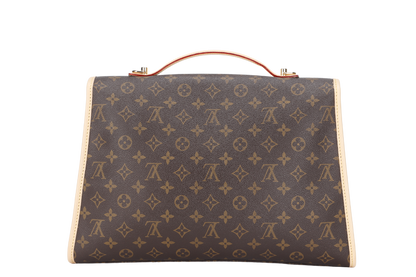 LOUIS VUITTON M51122 BEL AIR (SL0977) MONOGRAM CANVAS GOLD HARDWARE WITH STRAP & DUST COVER