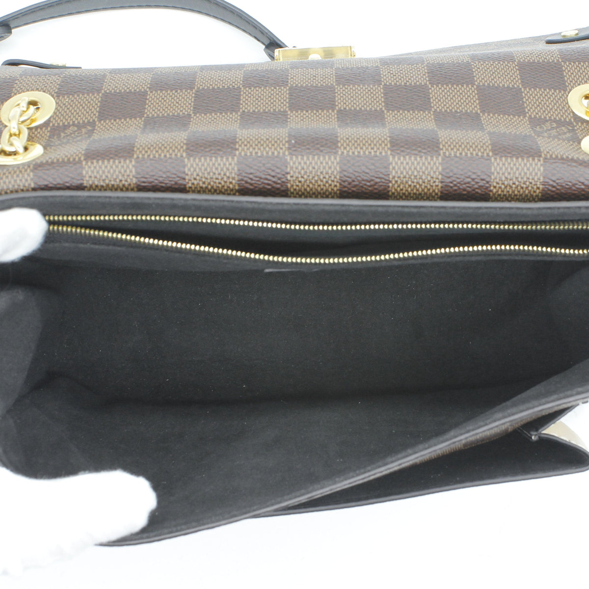 Louis-vuitton Vavin PM Damier Ebène Canvas Creme
