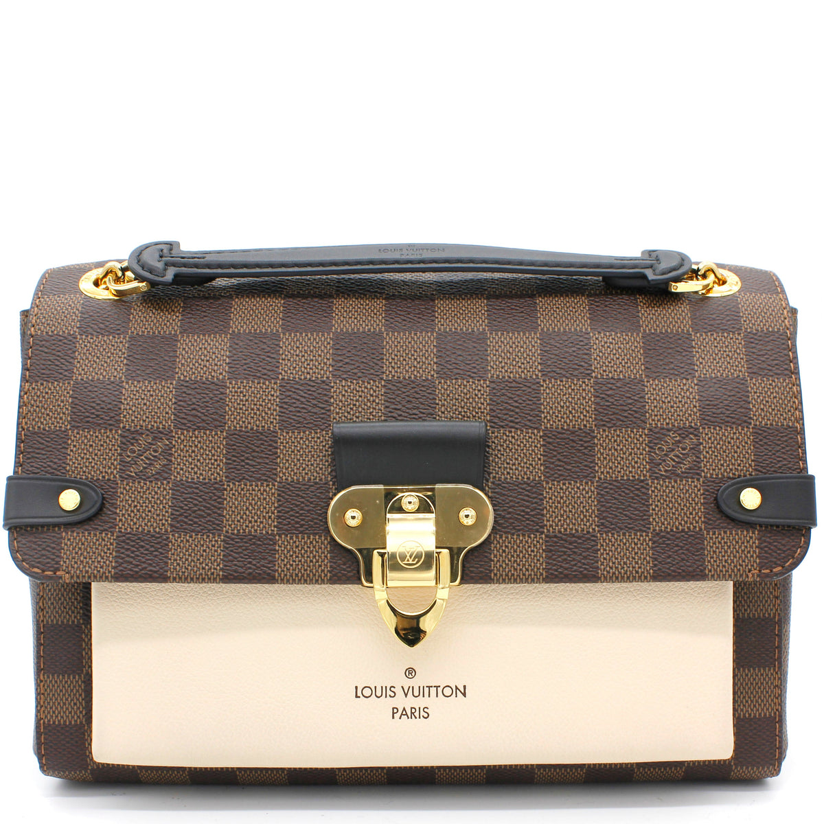 Louis-vuitton Vavin PM Damier Ebène Canvas Creme