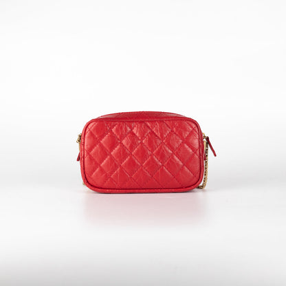 Chanel Quilted Calfskin 2.55 Reissue Mini Camera Bag Red