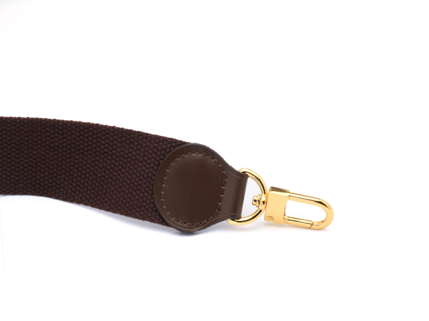 Louis Vuitton Strap Replacement Premium Cotton and Vachetta Leather Adjustable Crossbody Strap