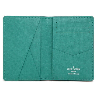 LV Pocket Organiser Taiga Monogram Vert