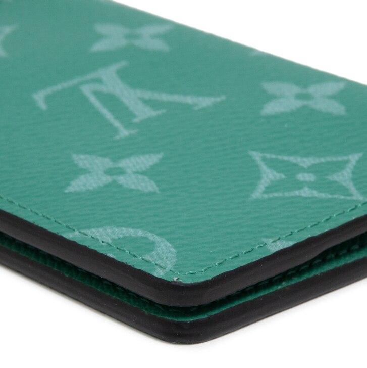 LV Pocket Organiser Taiga Monogram Vert