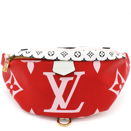 Louis-vuitton Monogram Giant Bumbag Rouge
