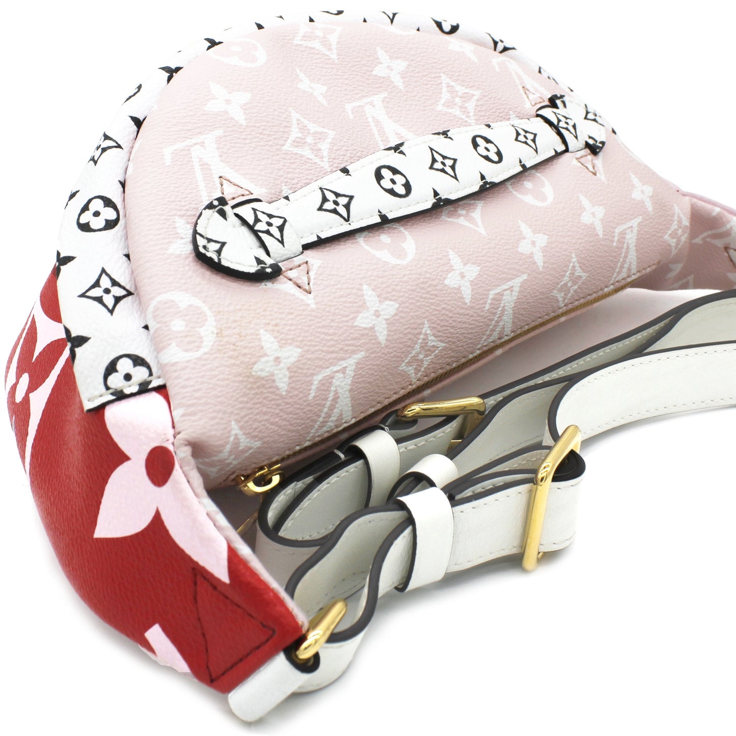 Louis-vuitton Monogram Giant Bumbag Rouge