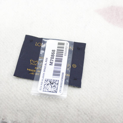 Louis-vuitton Reykjavik Gradient Scarf Blue Rose