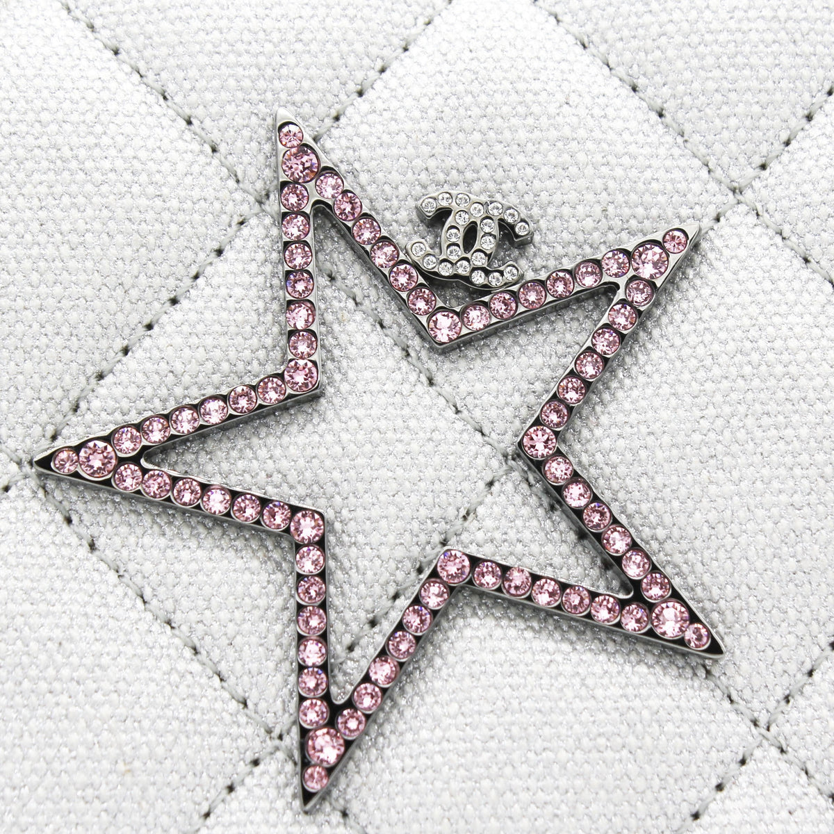 Silver 2.55 Canvas Reissue Space Charms 227 Flap Bag