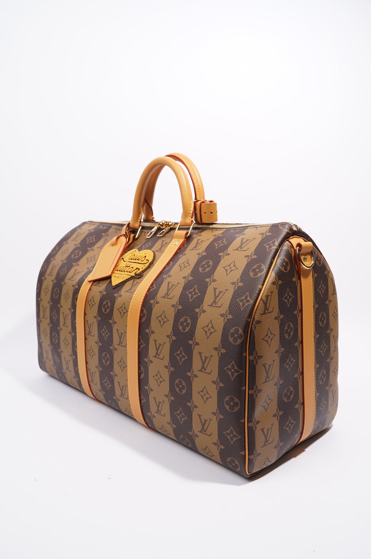 Louis Vuitton x Nigo Keepall Bandouliere Reverse Monogram Canvas 50