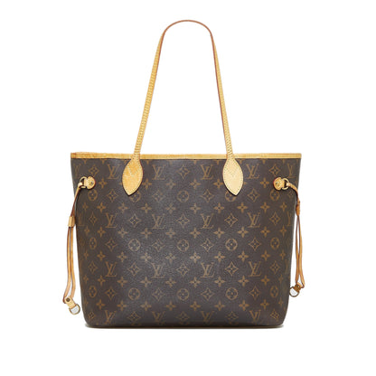 Brown Louis Vuitton Monogram Neverfull MM Tote Bag