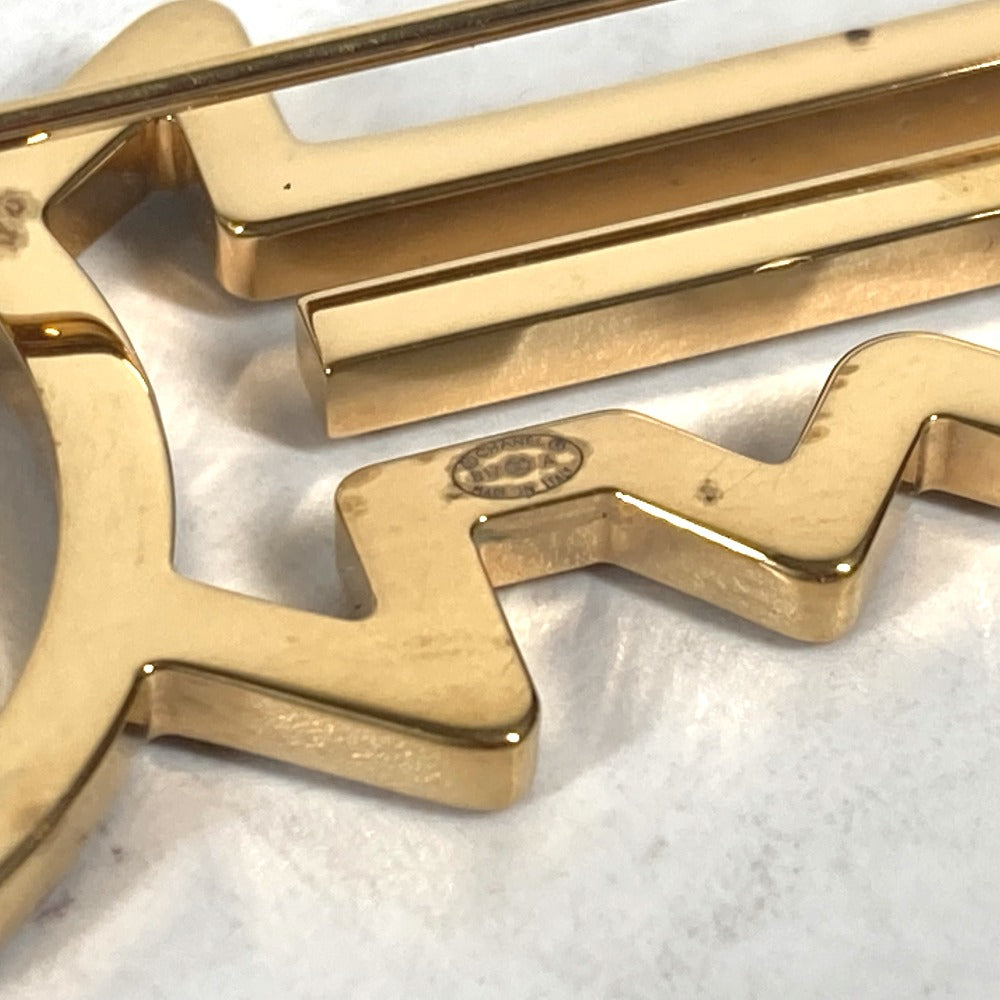 CHANEL Brooch metal gold B17A Key Design
