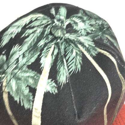 CELINE cap 2AUU1702Q cotton Brown type logo Street Style Cap Women L Used