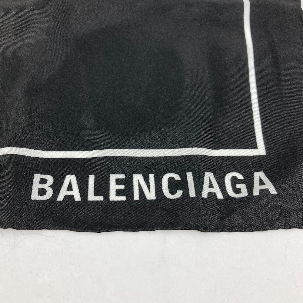 BALENCIAGA scarf silk black THE SIMPSONS Simpsons collaboration simpsons Women