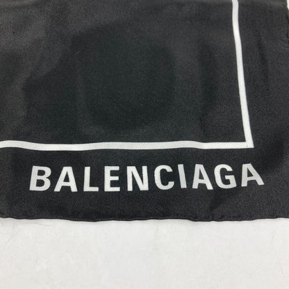BALENCIAGA scarf silk black THE SIMPSONS Simpsons collaboration simpsons Women