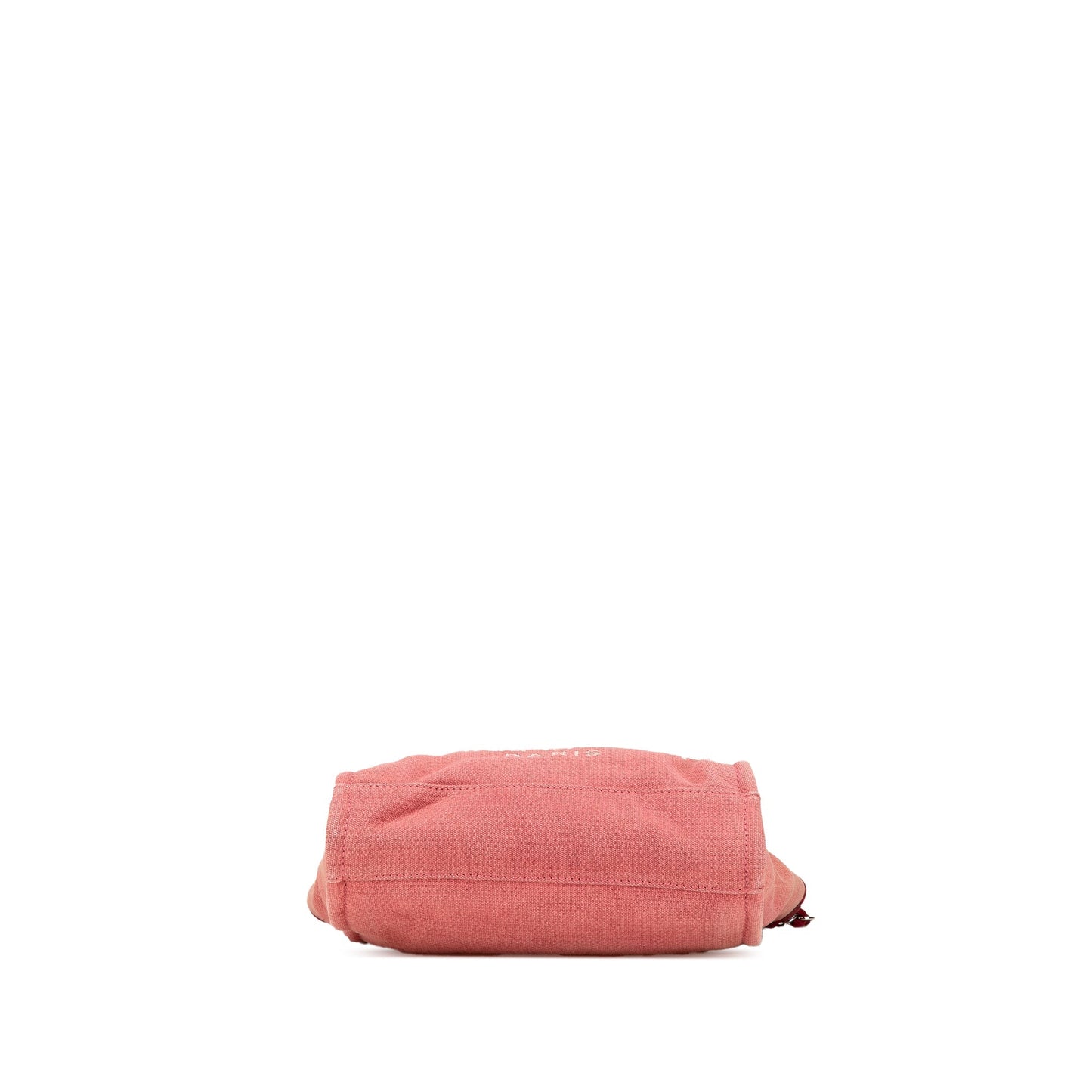Red Chanel Mini Canvas Deauville Tote
