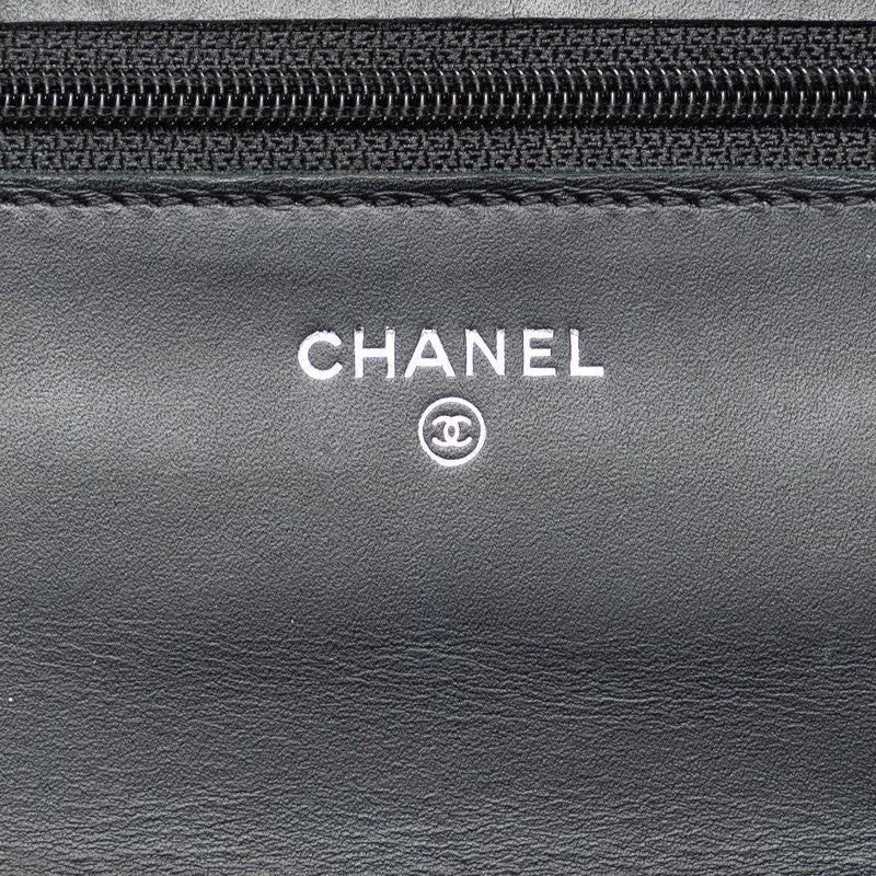 Chanel CC Caviar Chain Shoulder Bag  Leather Shoulder Bag in Good condition