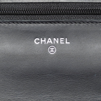 Chanel CC Caviar Chain Shoulder Bag  Leather Shoulder Bag in Good condition