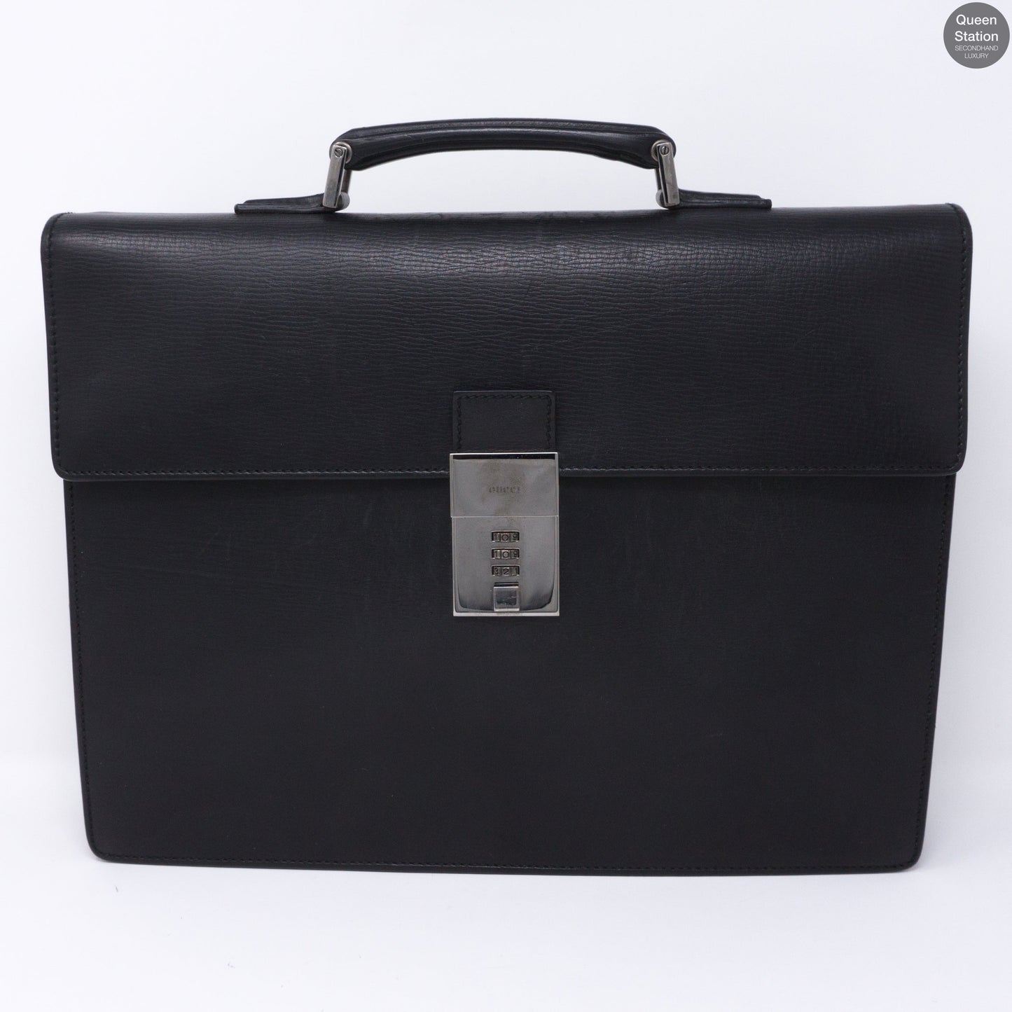 Black Leather Briefcase