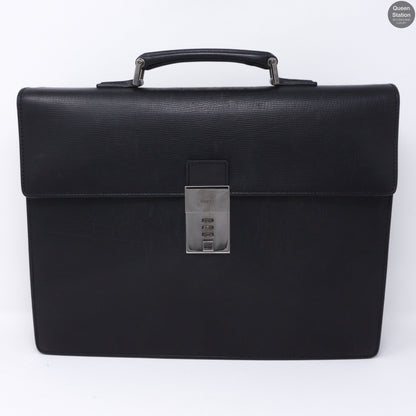 Black Leather Briefcase
