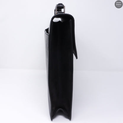 Black Leather Briefcase