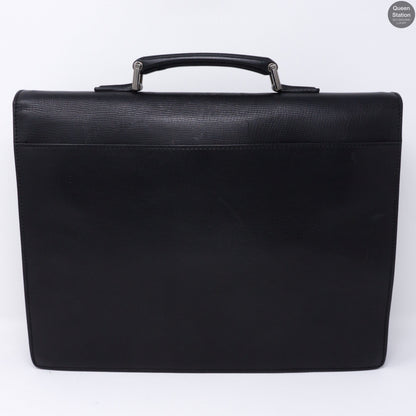 Black Leather Briefcase