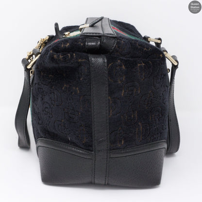 Boston Velvet Bowling Bag
