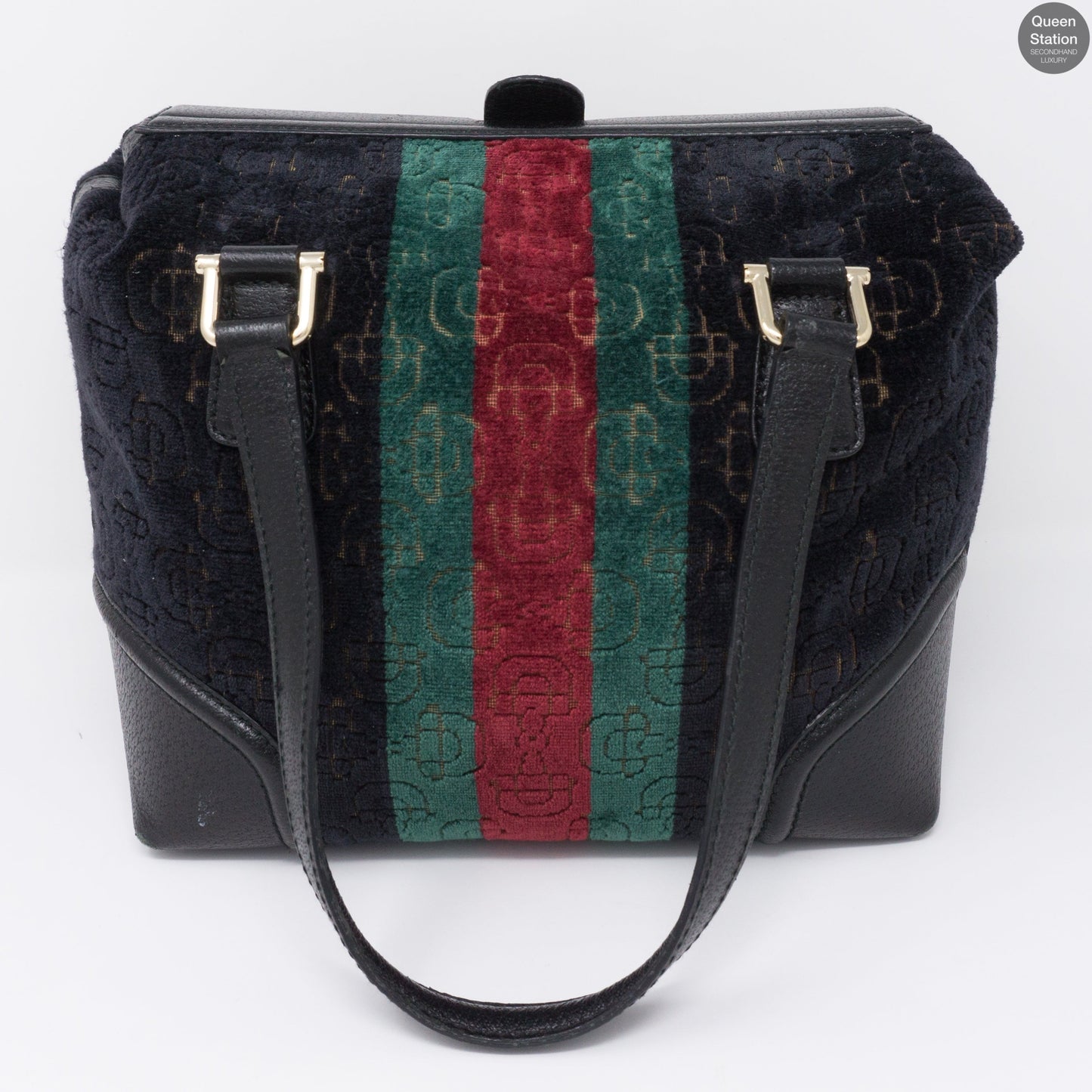 Boston Velvet Bowling Bag