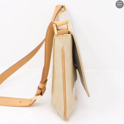 Louis-vuitton Musette Thompson Street Beige Vernis