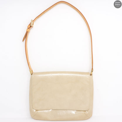 Louis-vuitton Musette Thompson Street Beige Vernis